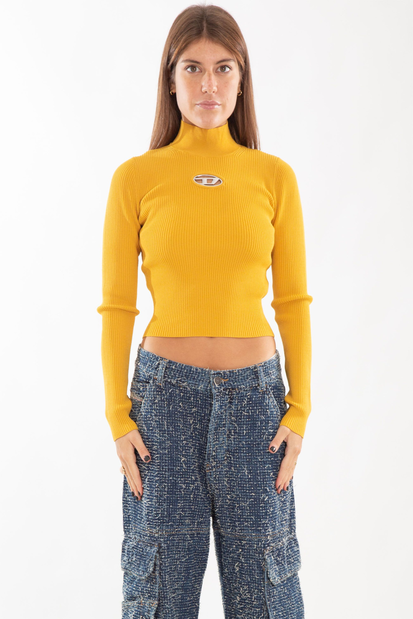 M-Valari Turtleneck Ribbed Sweater