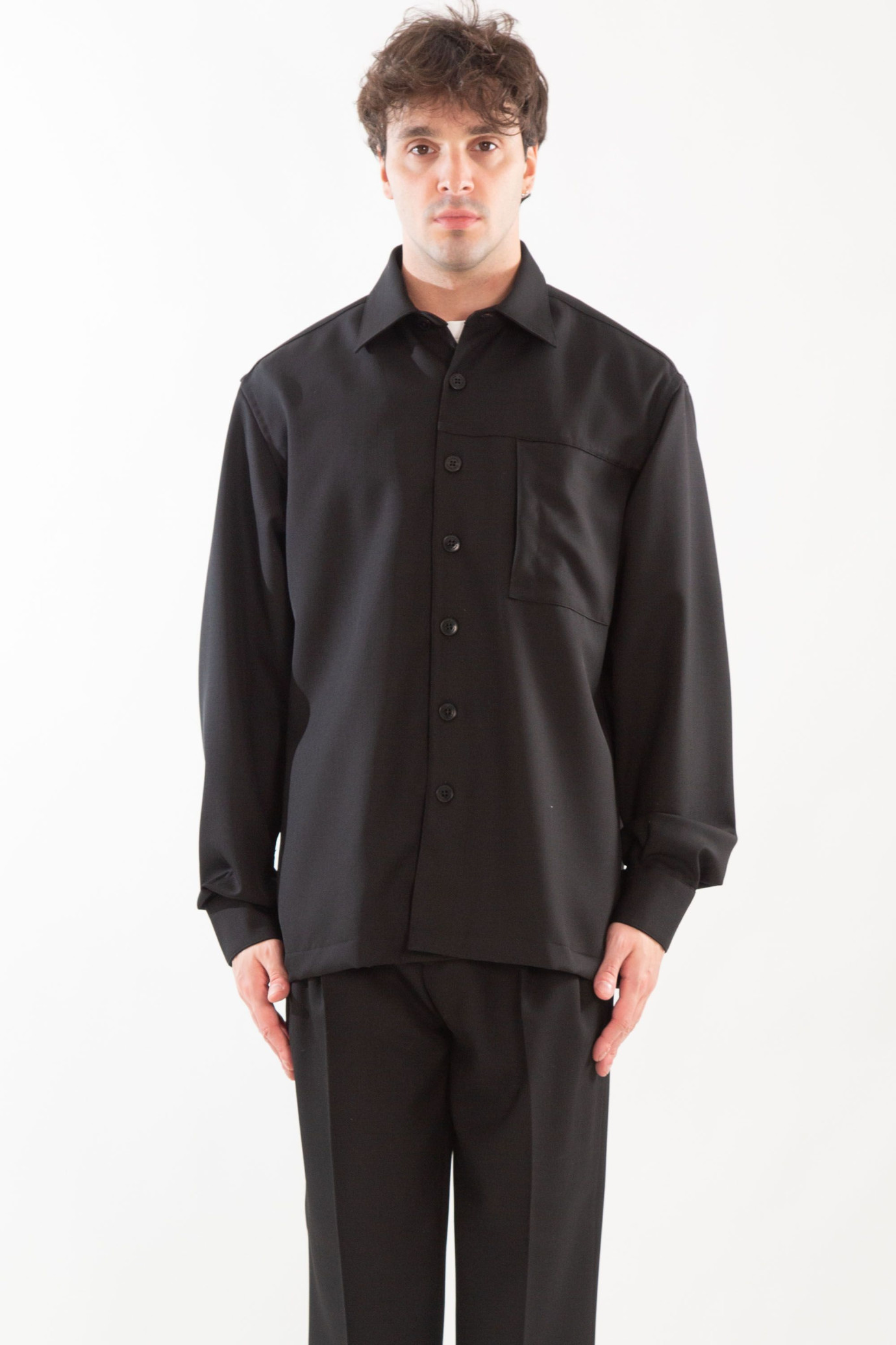 Etienne Refined Wool Overshirt