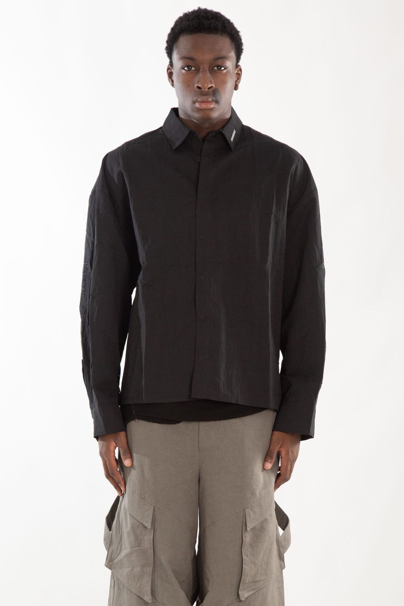 Vital Taffeta Perforated Shirt