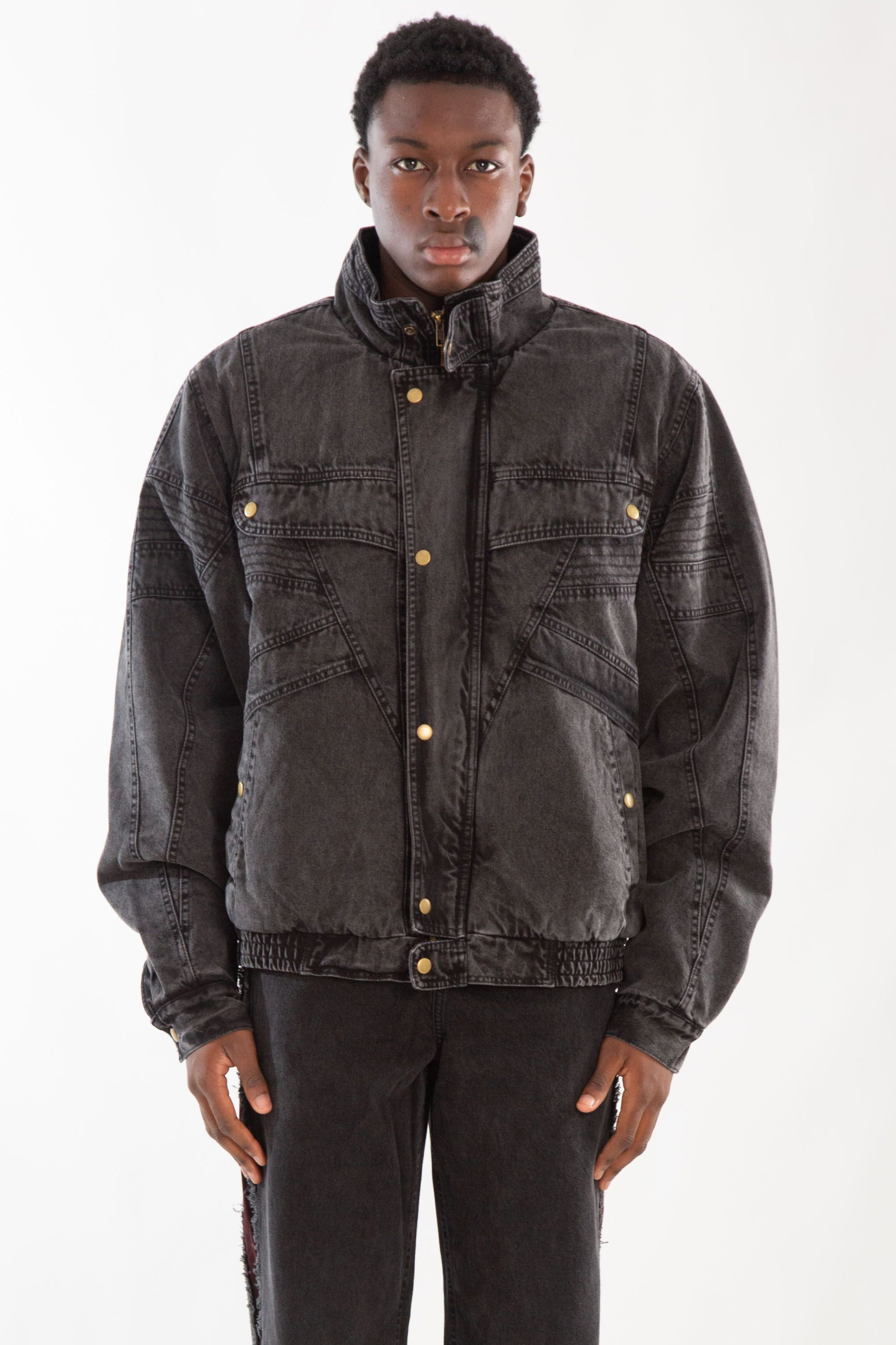 Krow Lined Denim Jacket