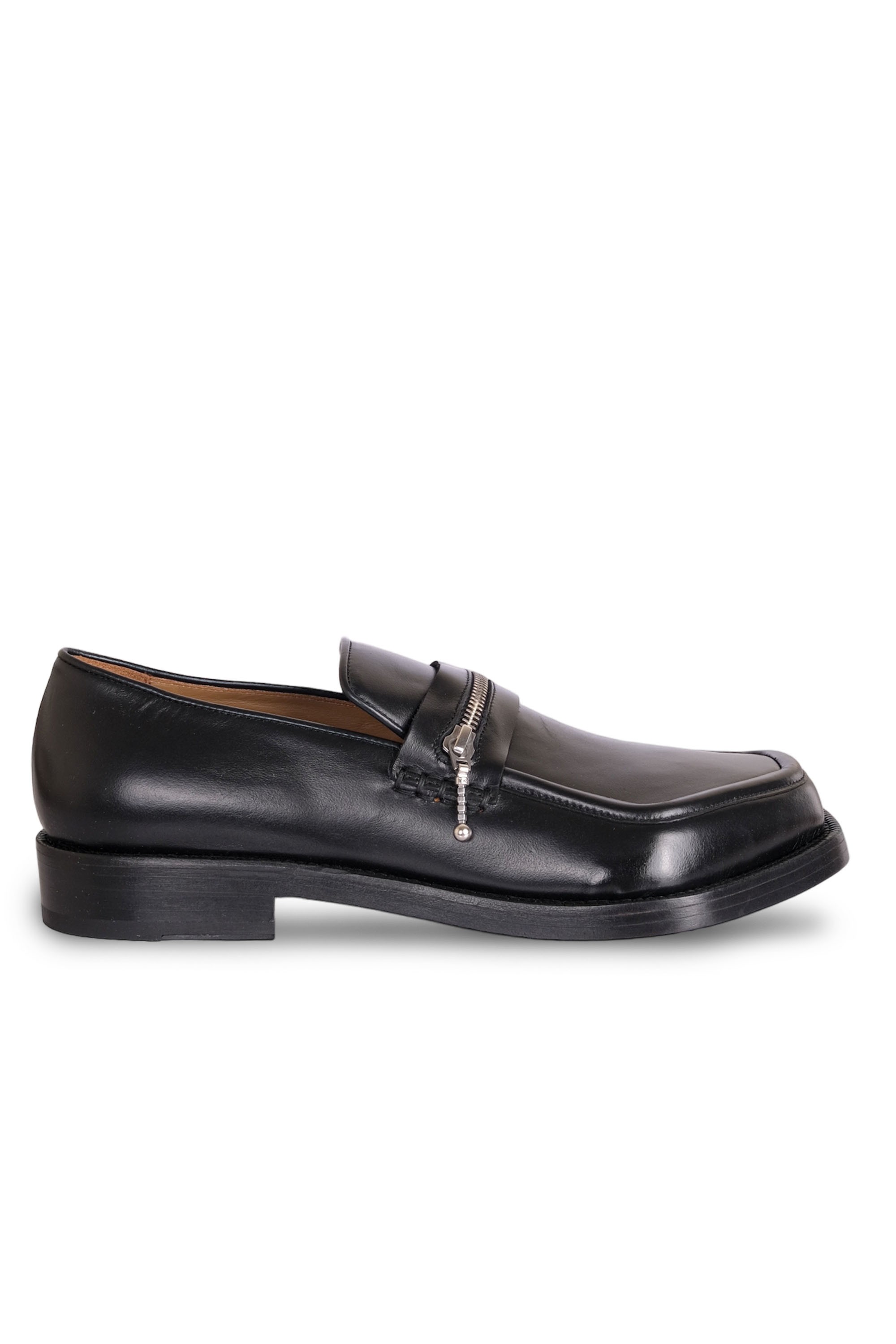 Monster Zip Leather Loafer