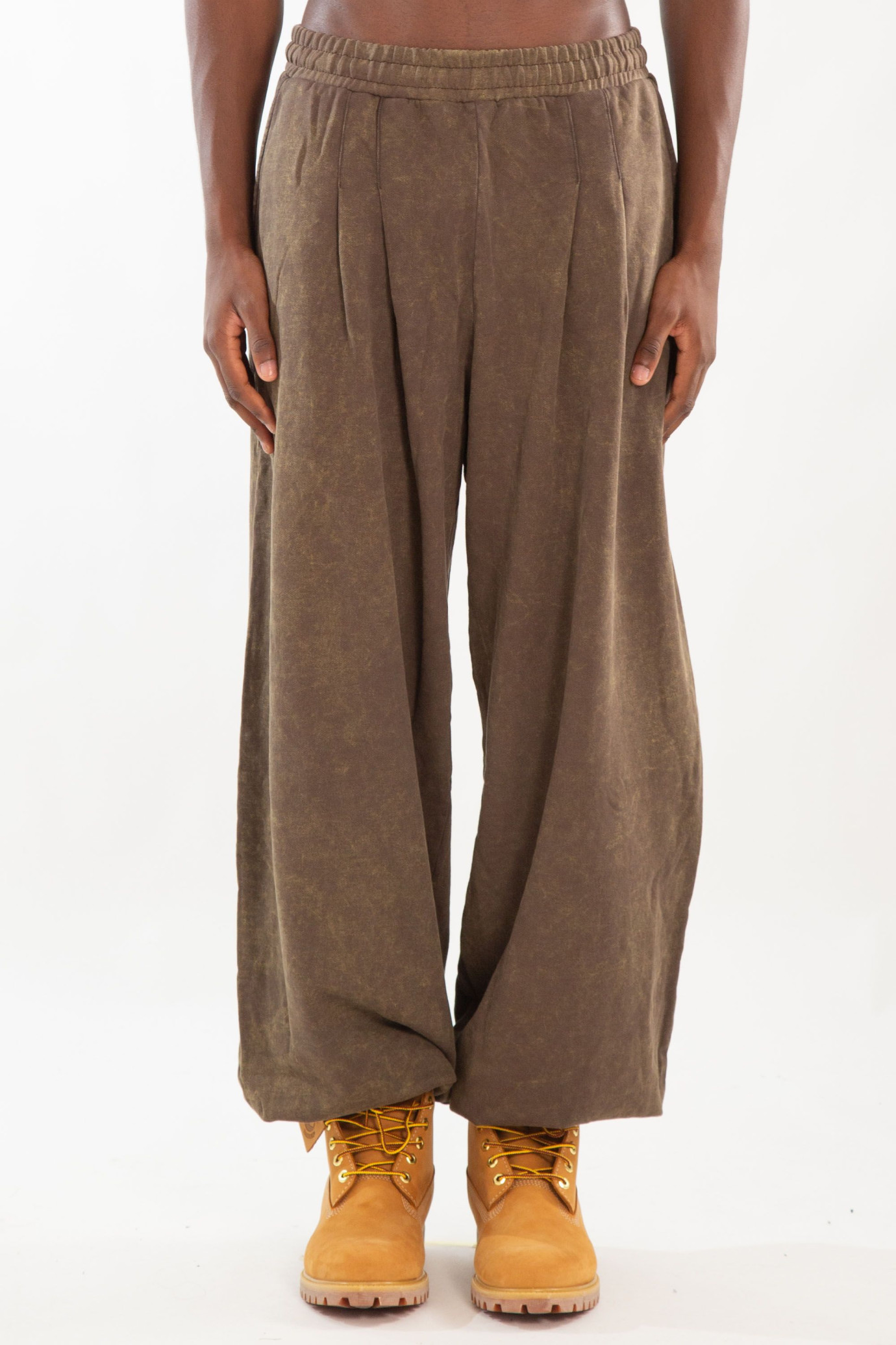 Gather Drawstring Loose Pants