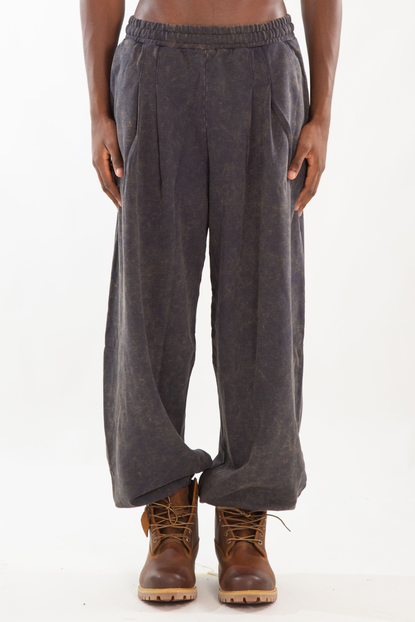 Gather Drawstring Loose Pants