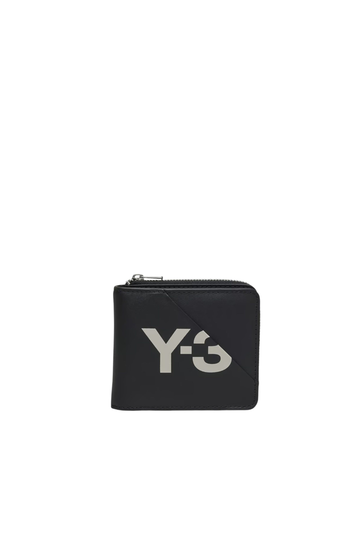 Logo Print Leather Wallet