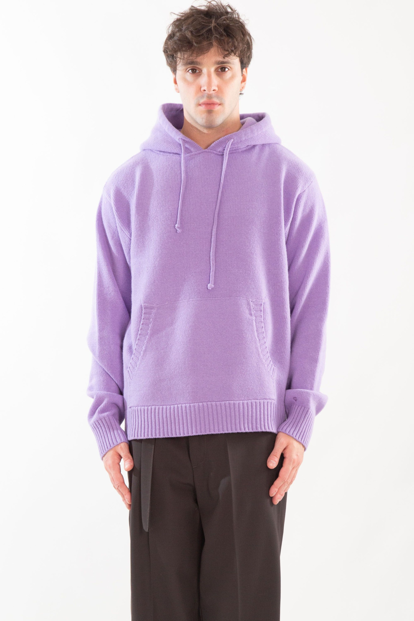 Lambswool Hooded Sweater