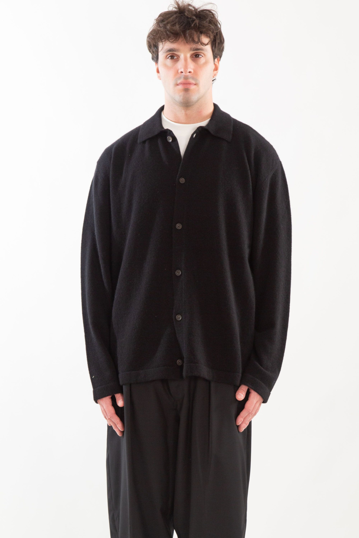 Cashmere Relaxed Overshirt