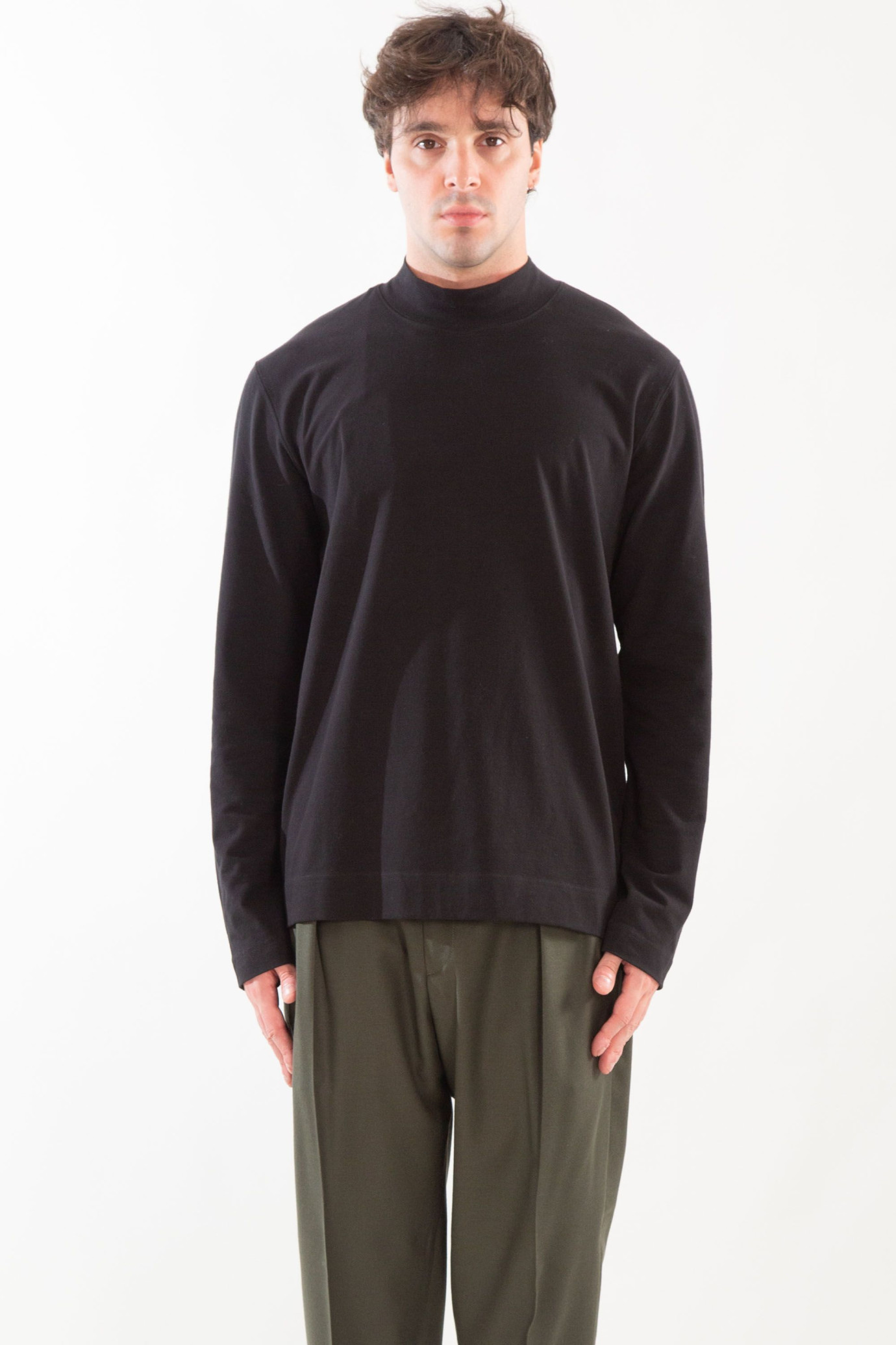 Cashmere Touch Jersey LS Tee