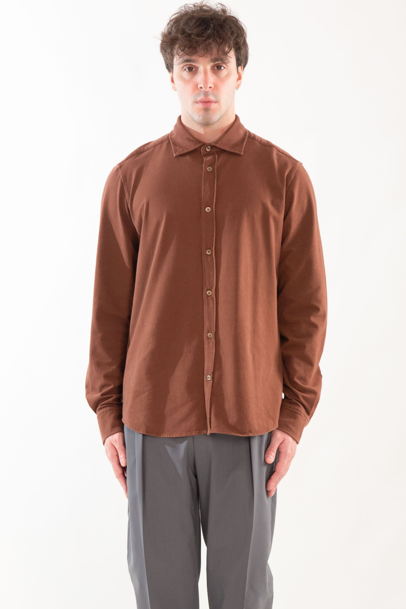 Cashmere Touch Jersey Shirt