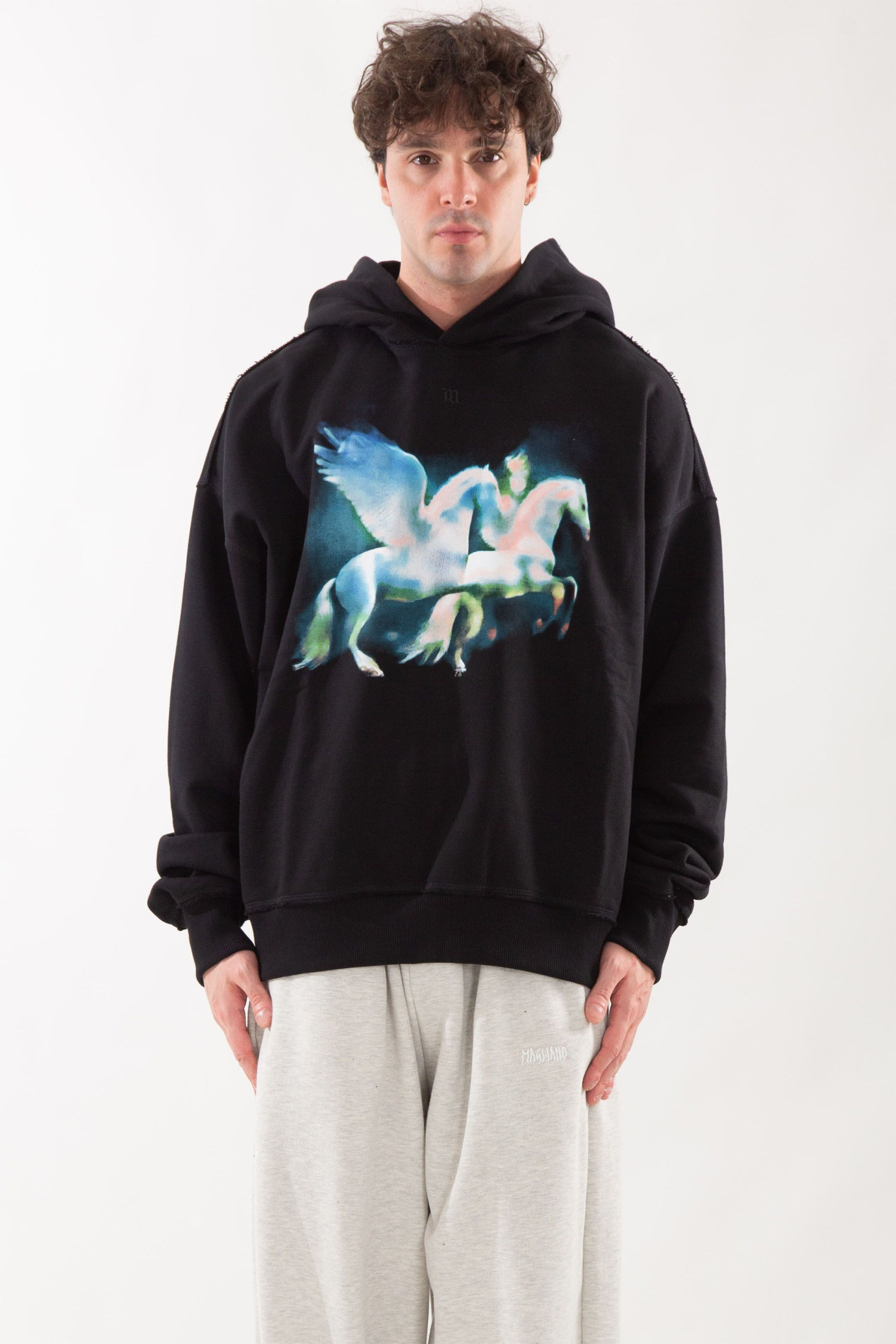 Horses Print Hoodie