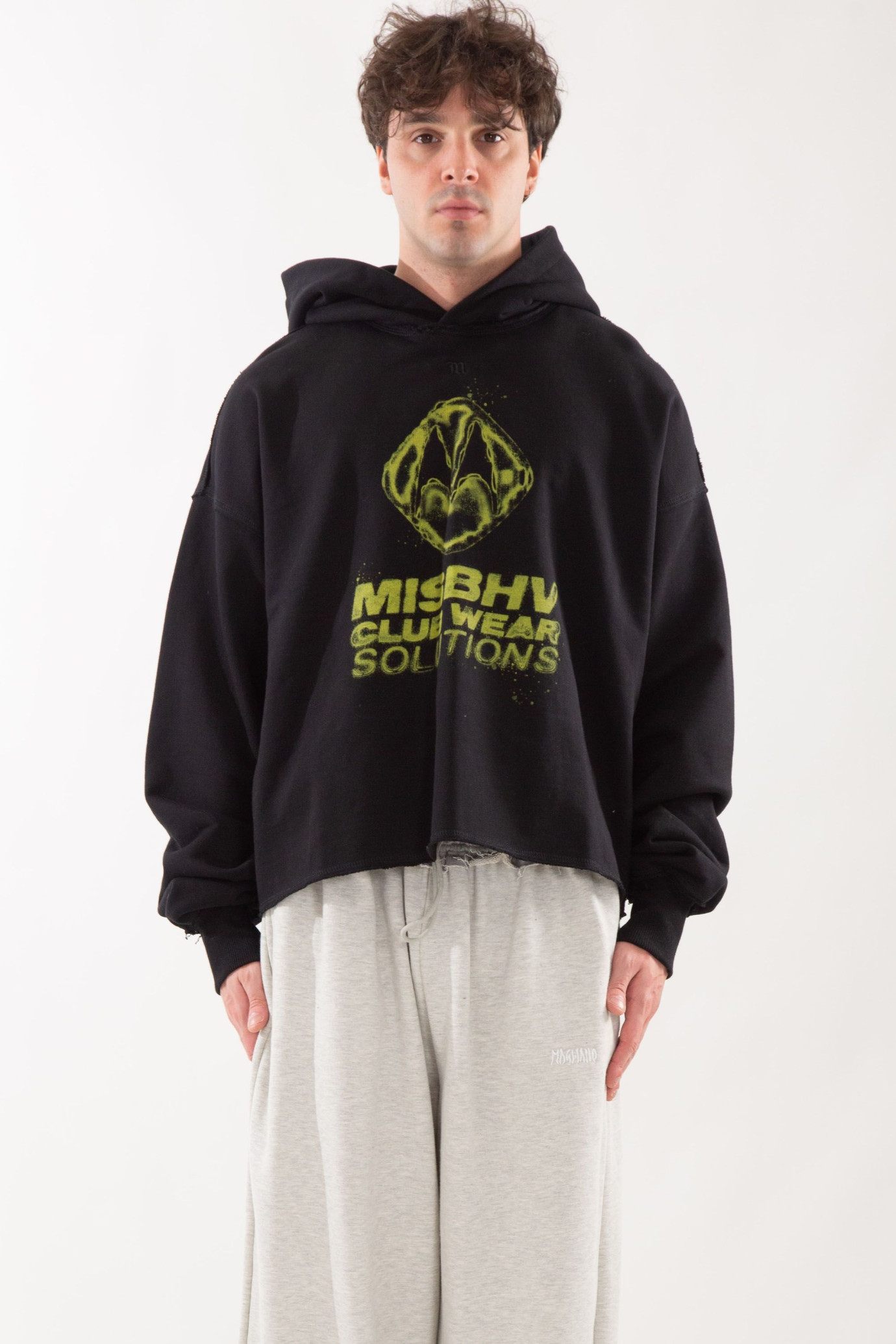 Solutions Cropped Hoodie