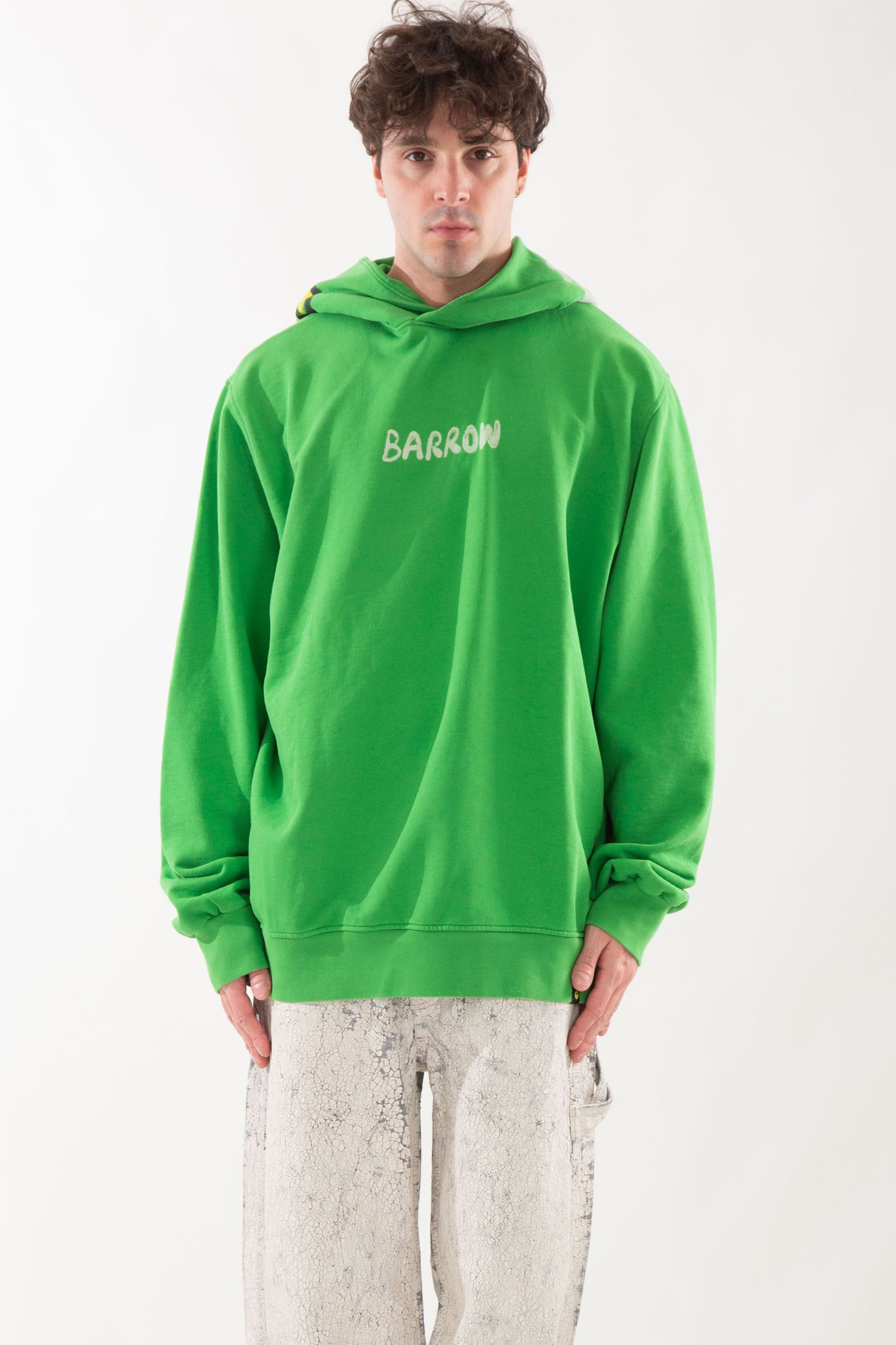 Hood Print Oversize Hoodie