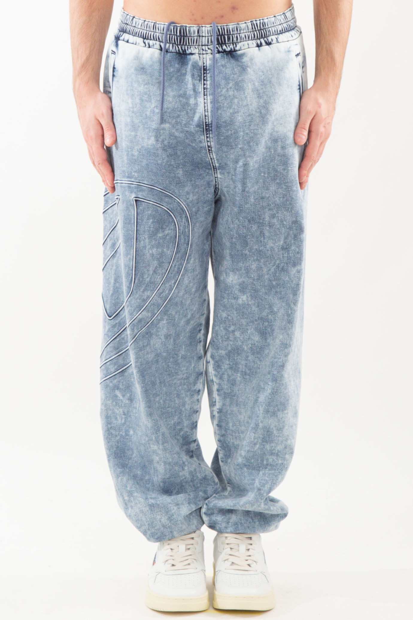 D-Lab Acid Wash Sweatjeans