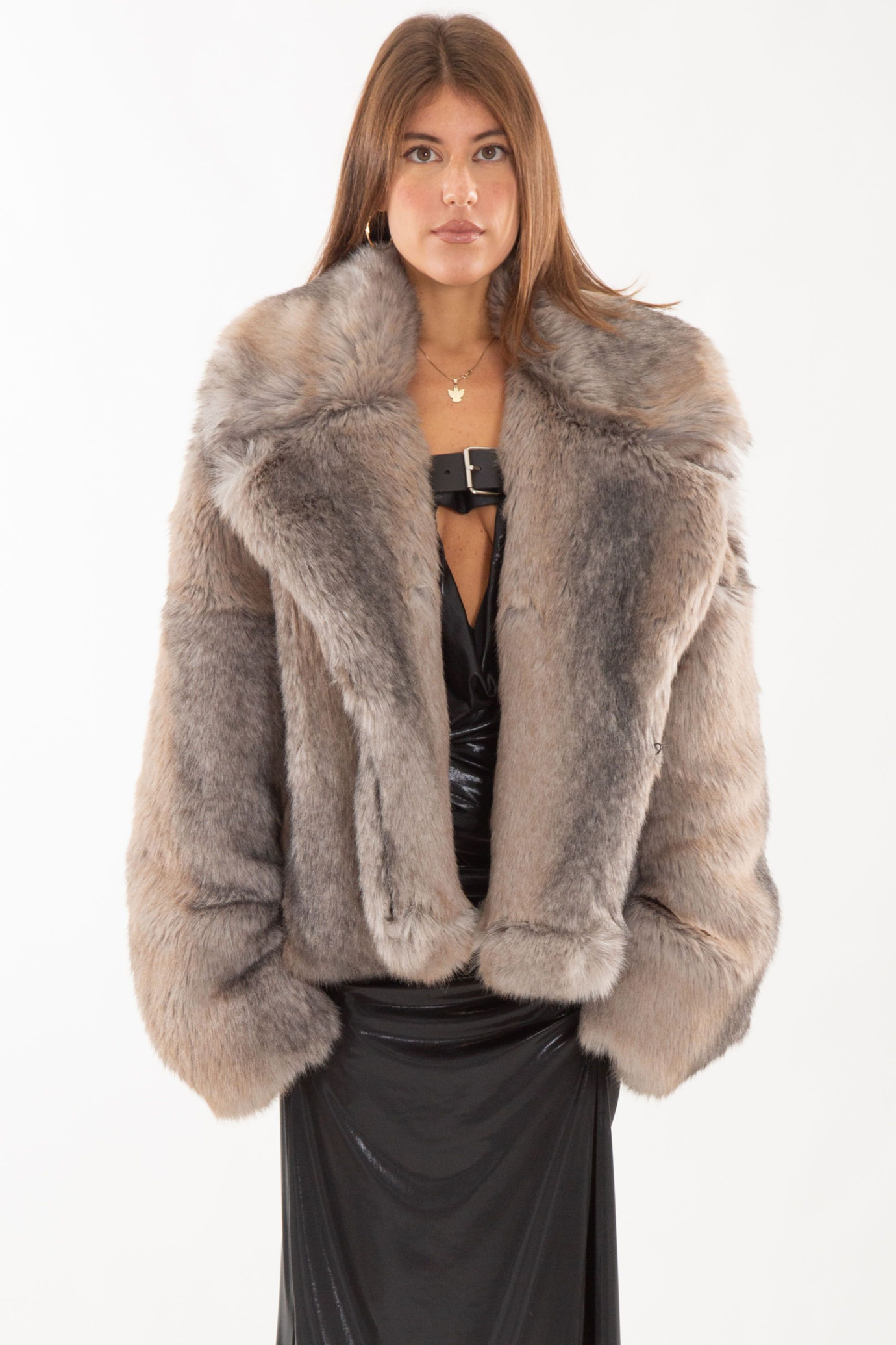 Lydia Soft Eco-Fur Jacket