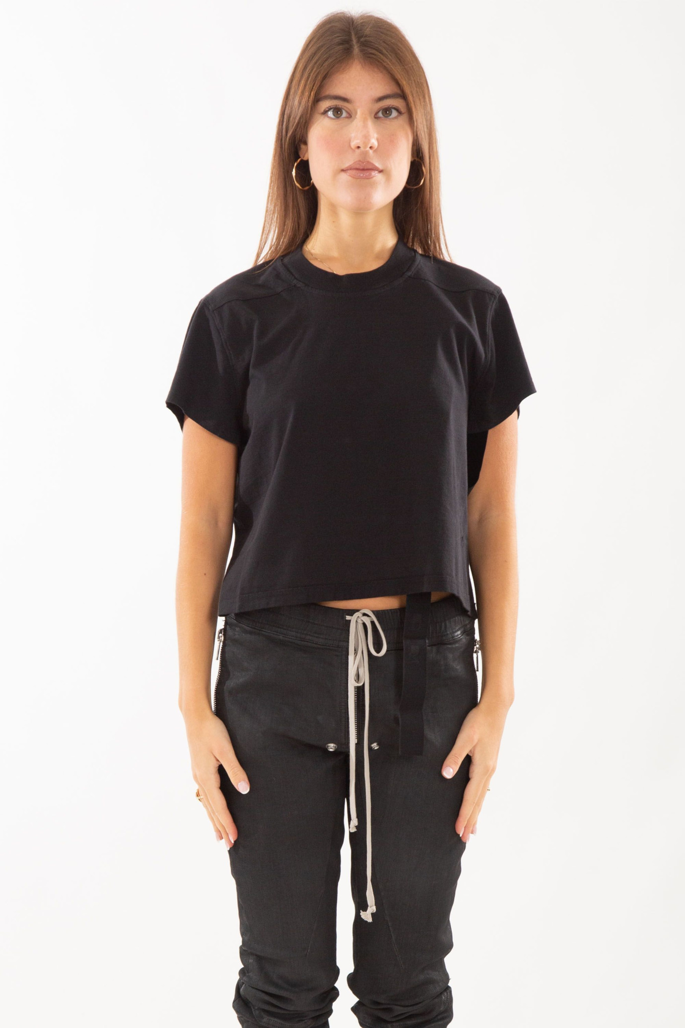 Cropped Small Level Jersey Tee