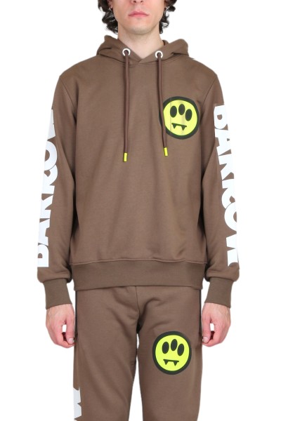 Iconic Logo Hoodie - Brown