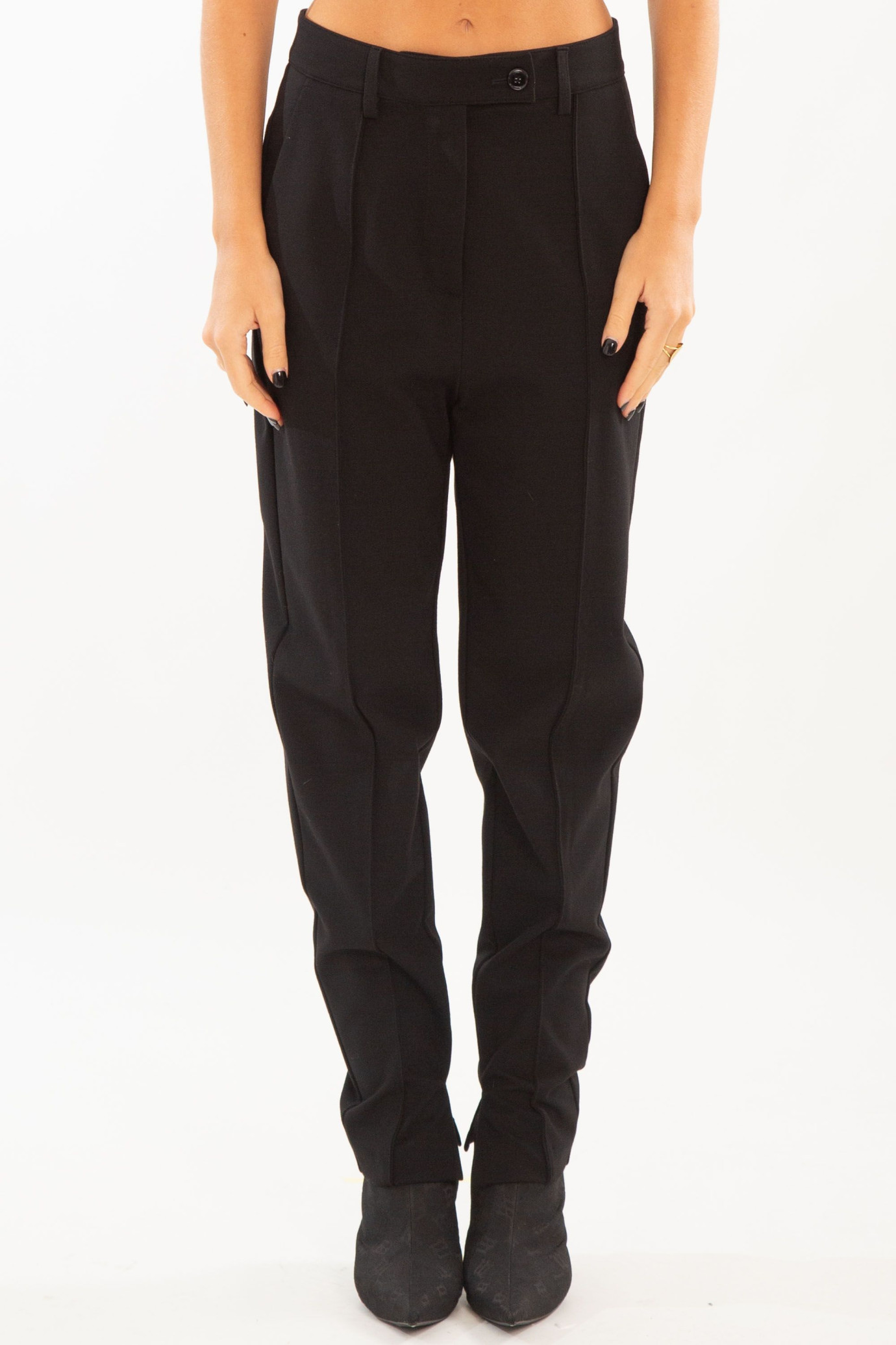 Tridente Flannel Cigarette Trousers