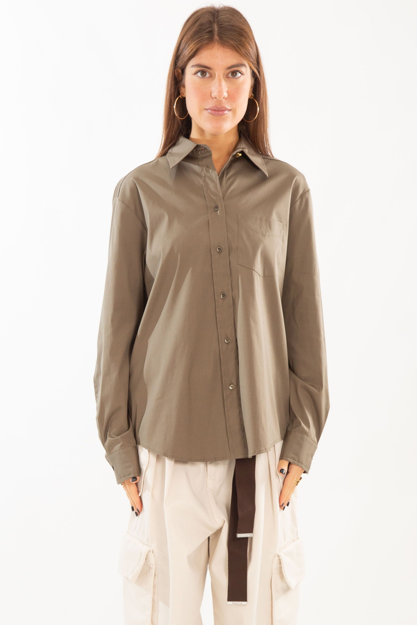 Corea Poplin Pocket Shirt