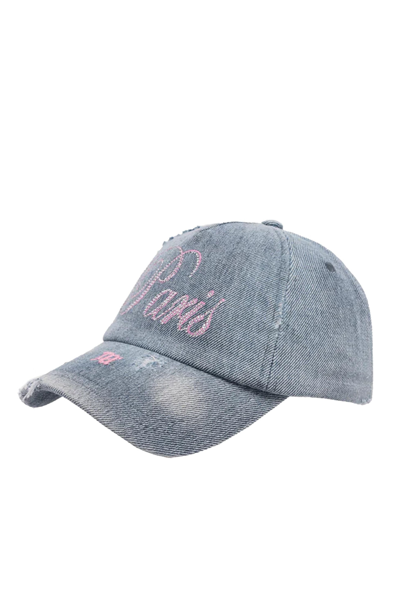 Paris Souvenir Denim Cap