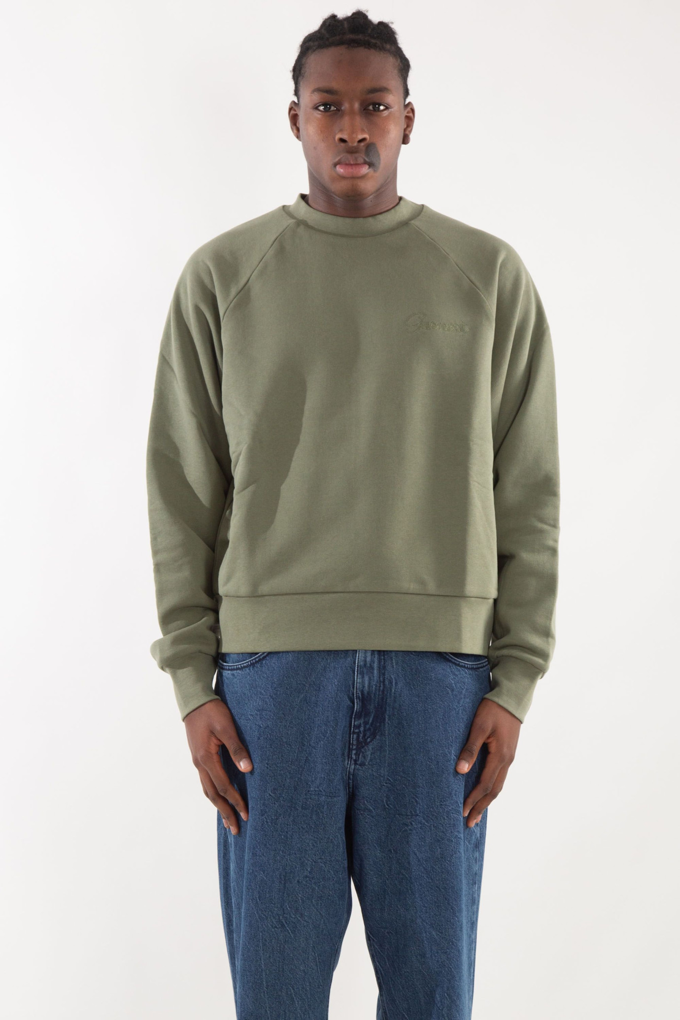 Double Layered Embro Sweatshirt