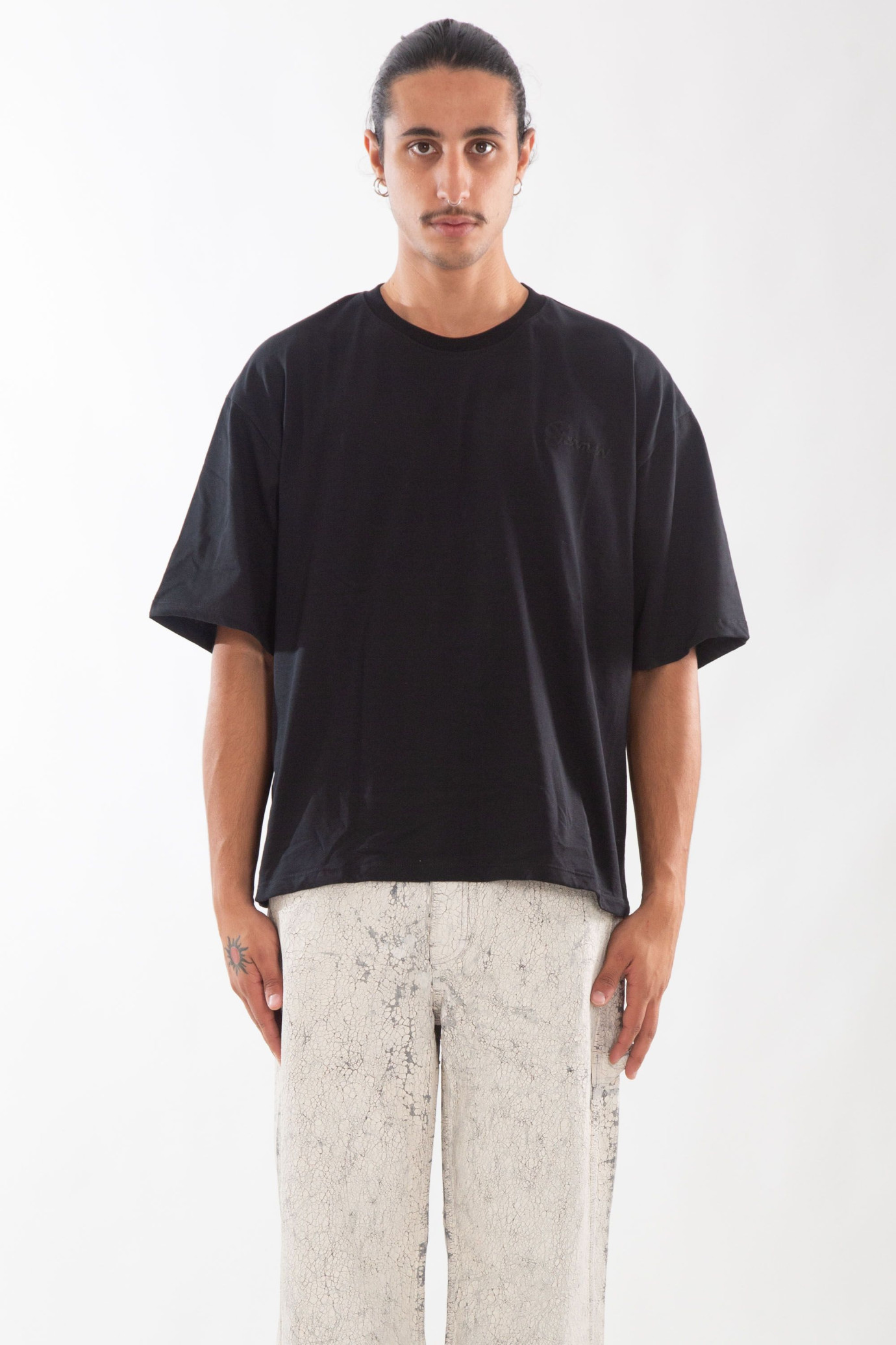 Double Embro Boxy Tee