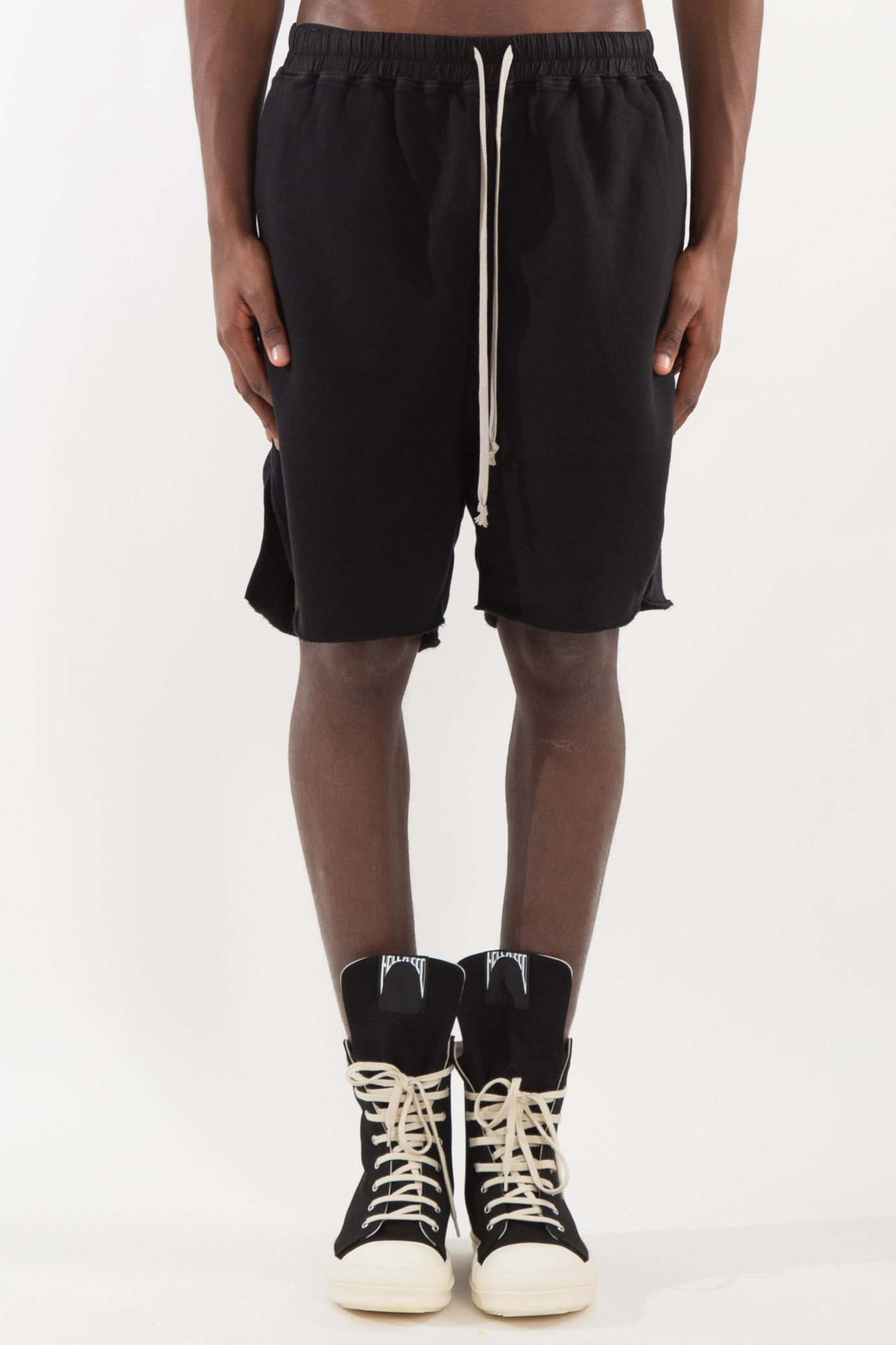 Fleece Back Zip Shorts