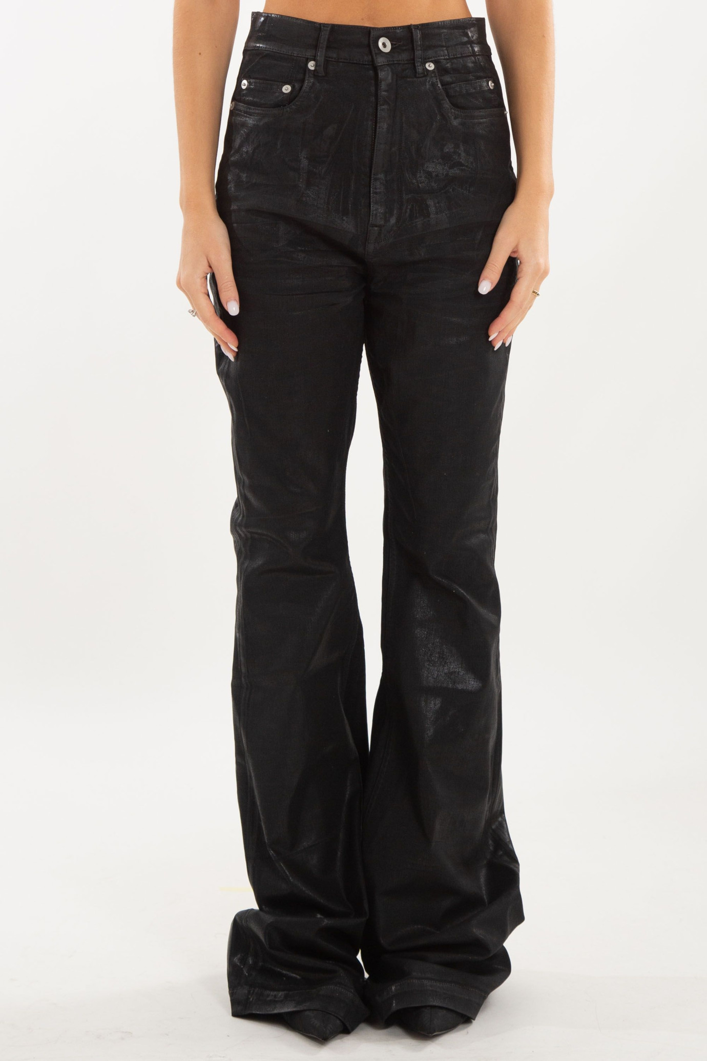 Foiled Bolan Bootcut Pants