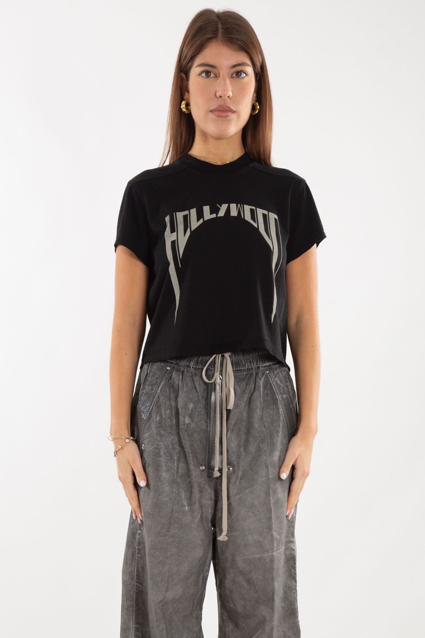 Jersey Small Level Cropped Tee