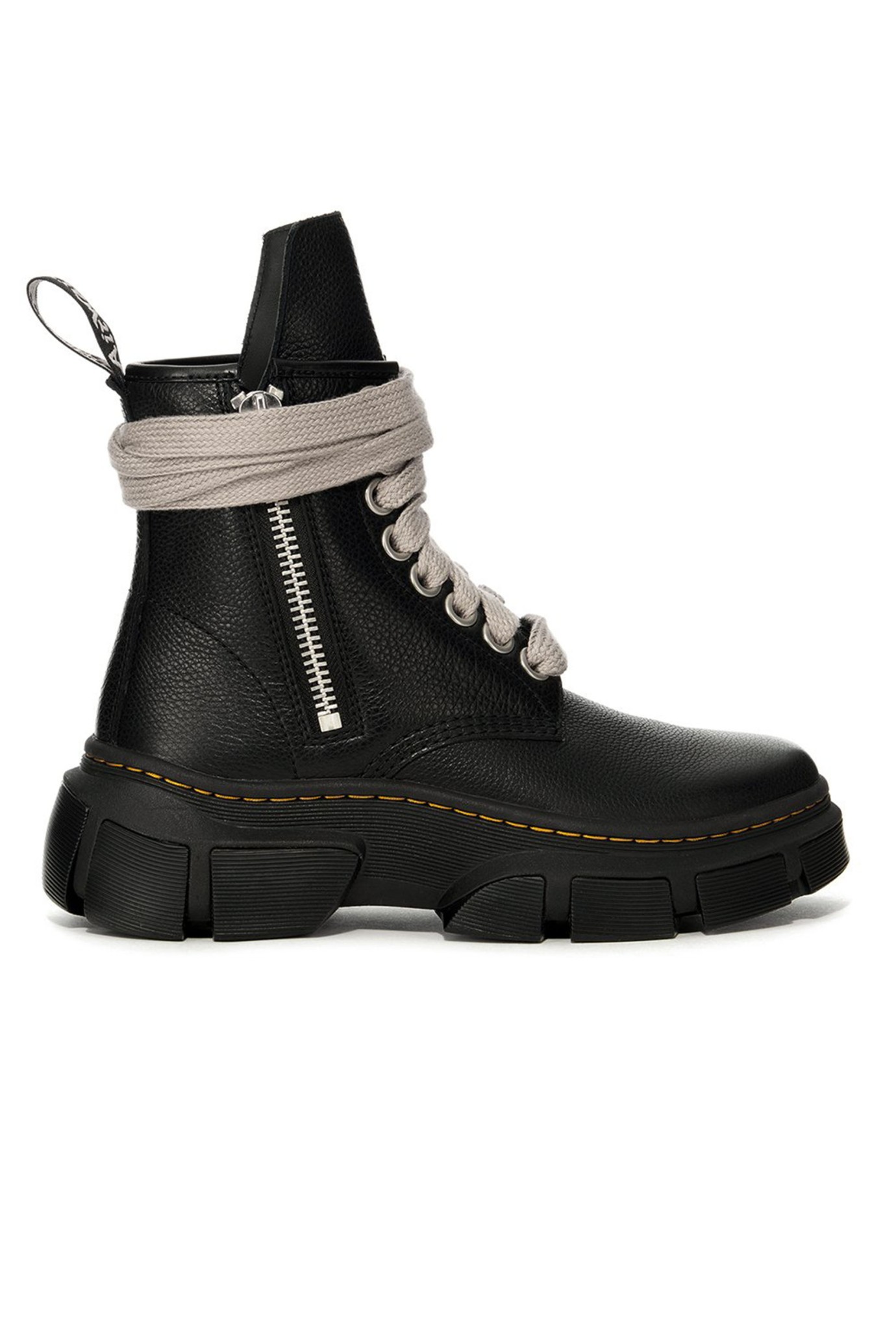 RICK OWENS DR MARTENS 1460 DMXL Jumbo Lace Boots su Singolare.it