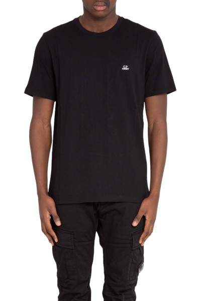 Logo Jersey Tee - Nero