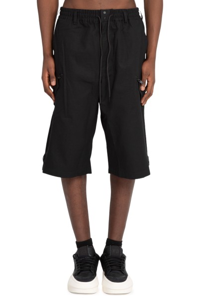 Workwear Cotton Shorts - Black