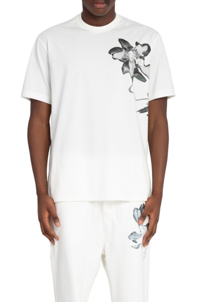 GXS Floral Graphic Tee - White
