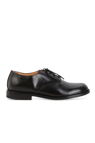 Brushed Lace-Up Derbies -...