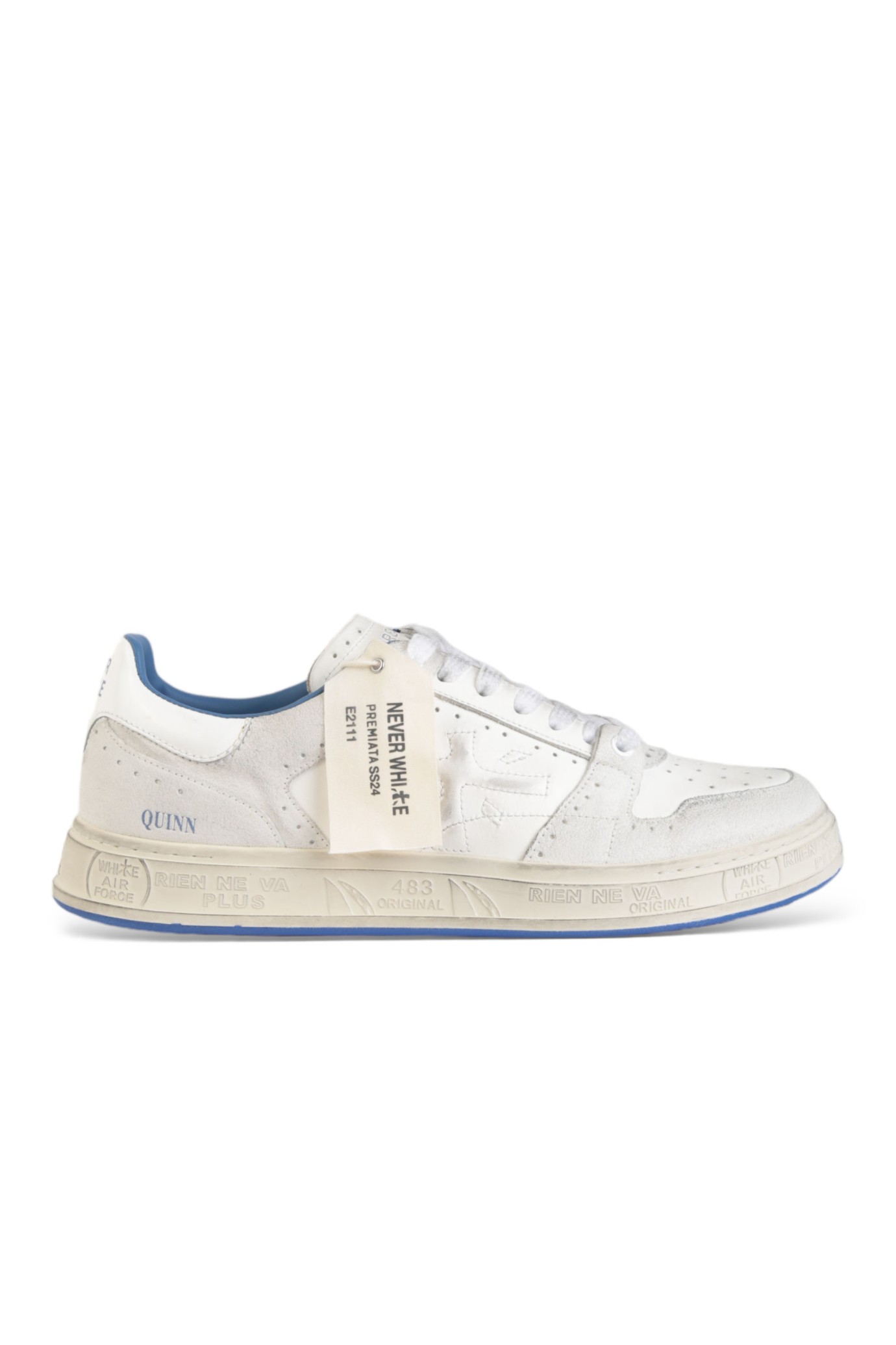 PREMIATA Quinn Never White Sneakers su Singolare.it