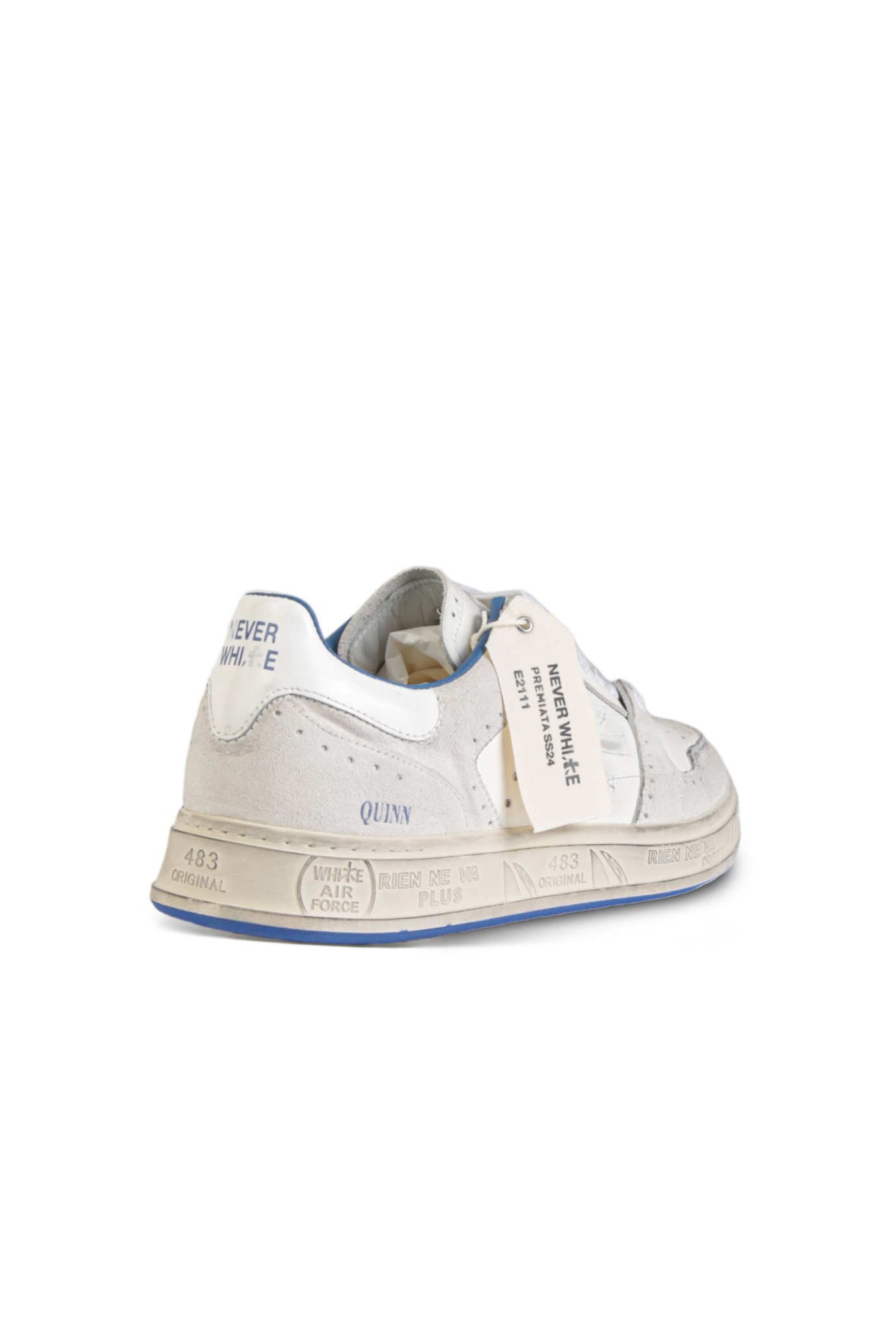 PREMIATA Quinn Never White Sneakers su Singolare.it