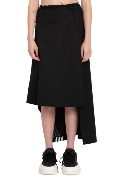 Refined Woven Skirt - Black