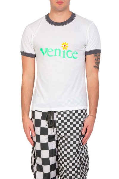 Venice Fitted Tee - Bianco