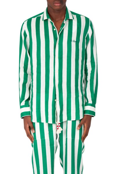 Pamplona Striped Shirt - Green