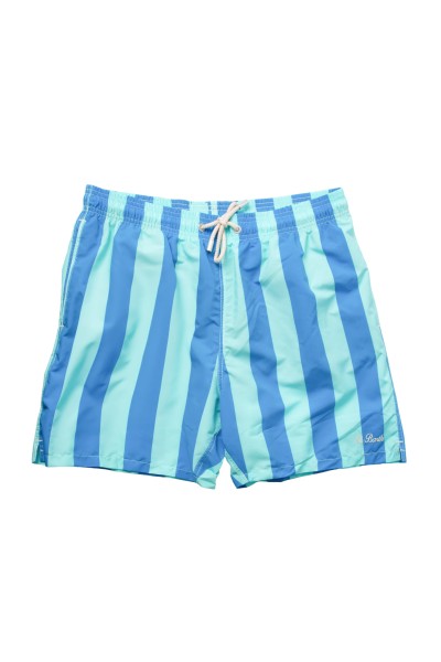 Stripes Pop Swimshorts - Blue