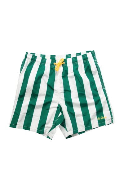 Stripes Pop Swimshorts - Green