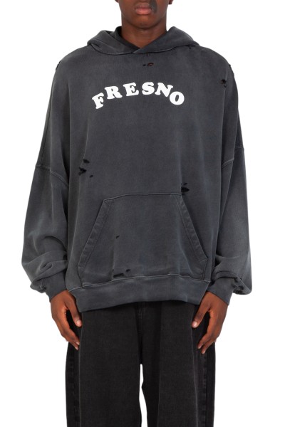 Fresno Oversize Hoodie - Black