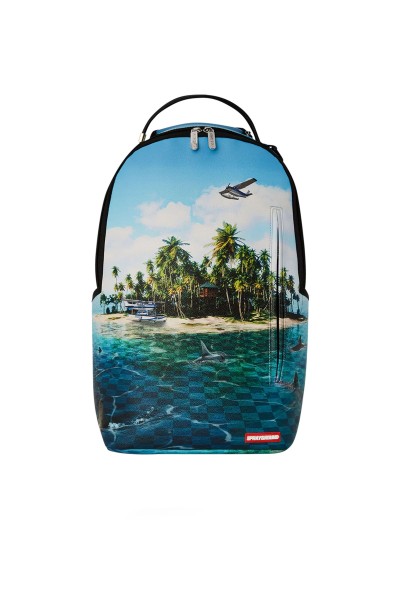 Design Island Of The Sharks Backpack