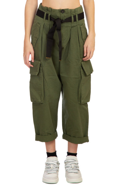 Ronfare Belt Cargo Pants -...