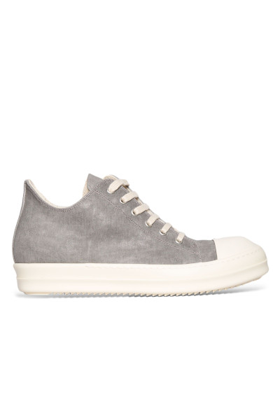 Low Foiled Denim Sneaks - Grey