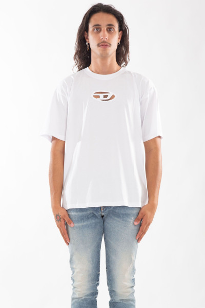 T-Boxt Oval D Tee - Bianco