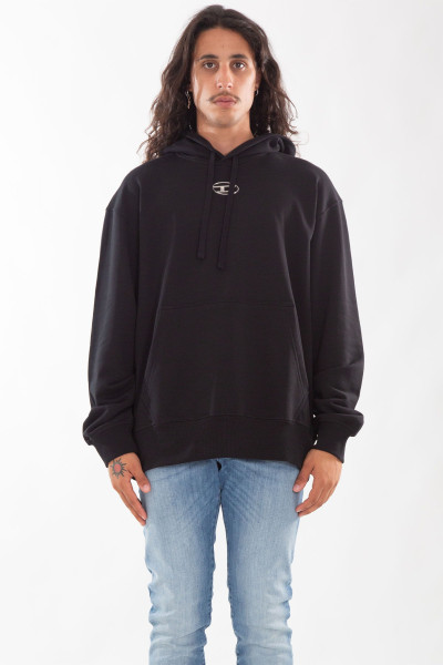 S-Macs Oval D Hoodie - Nero