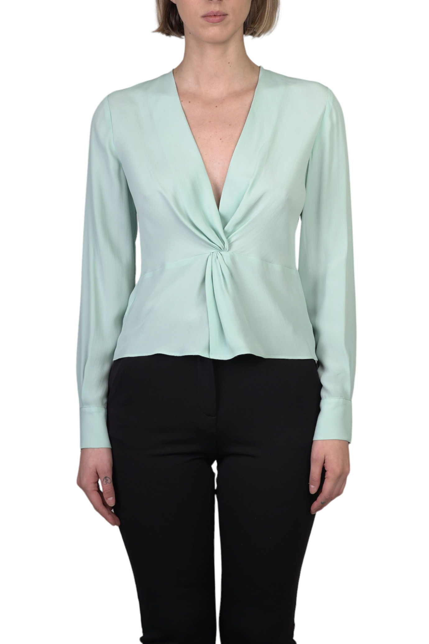 Baradero Silk Blouse VERDE