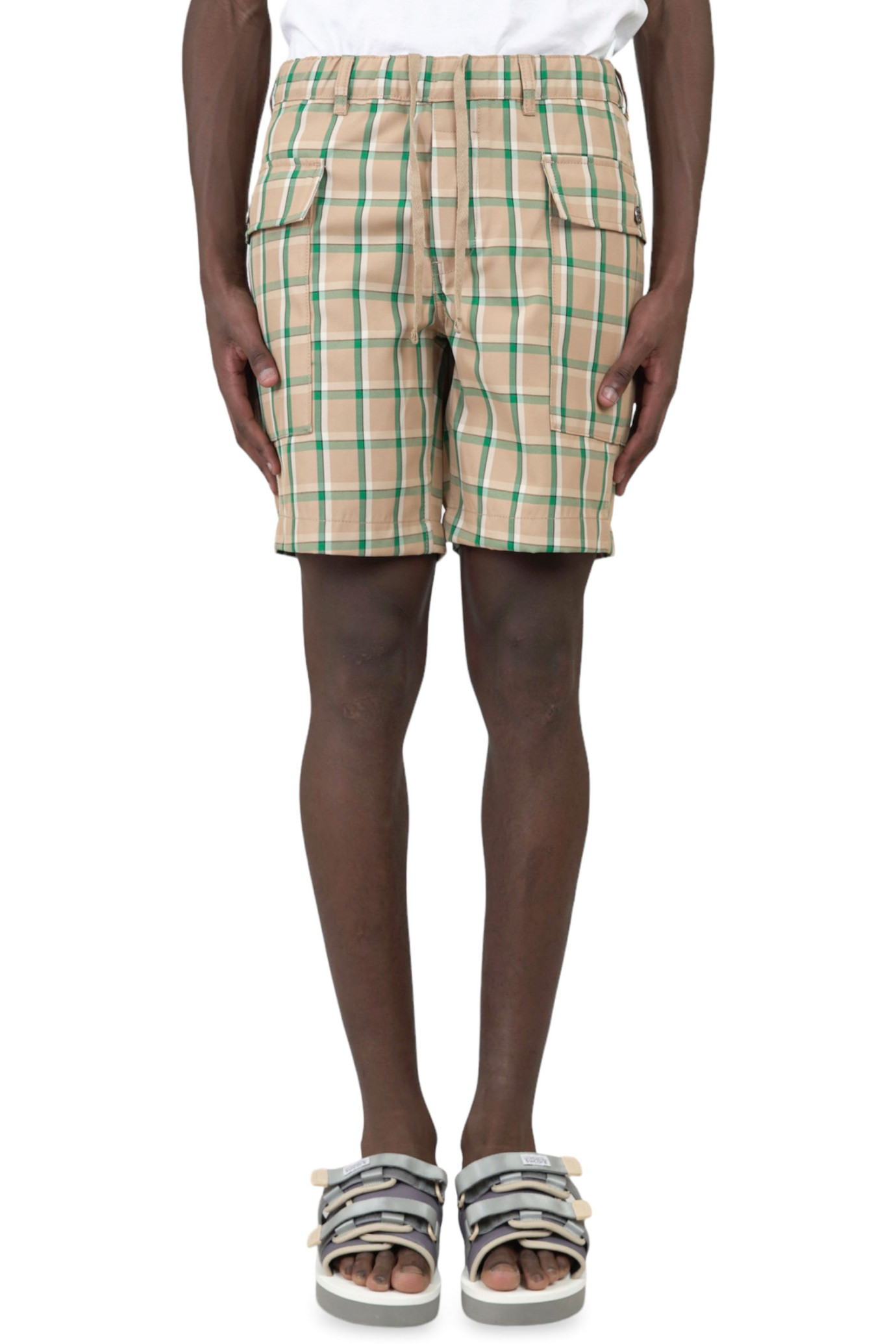 Cargo Checks Shorts VERDE