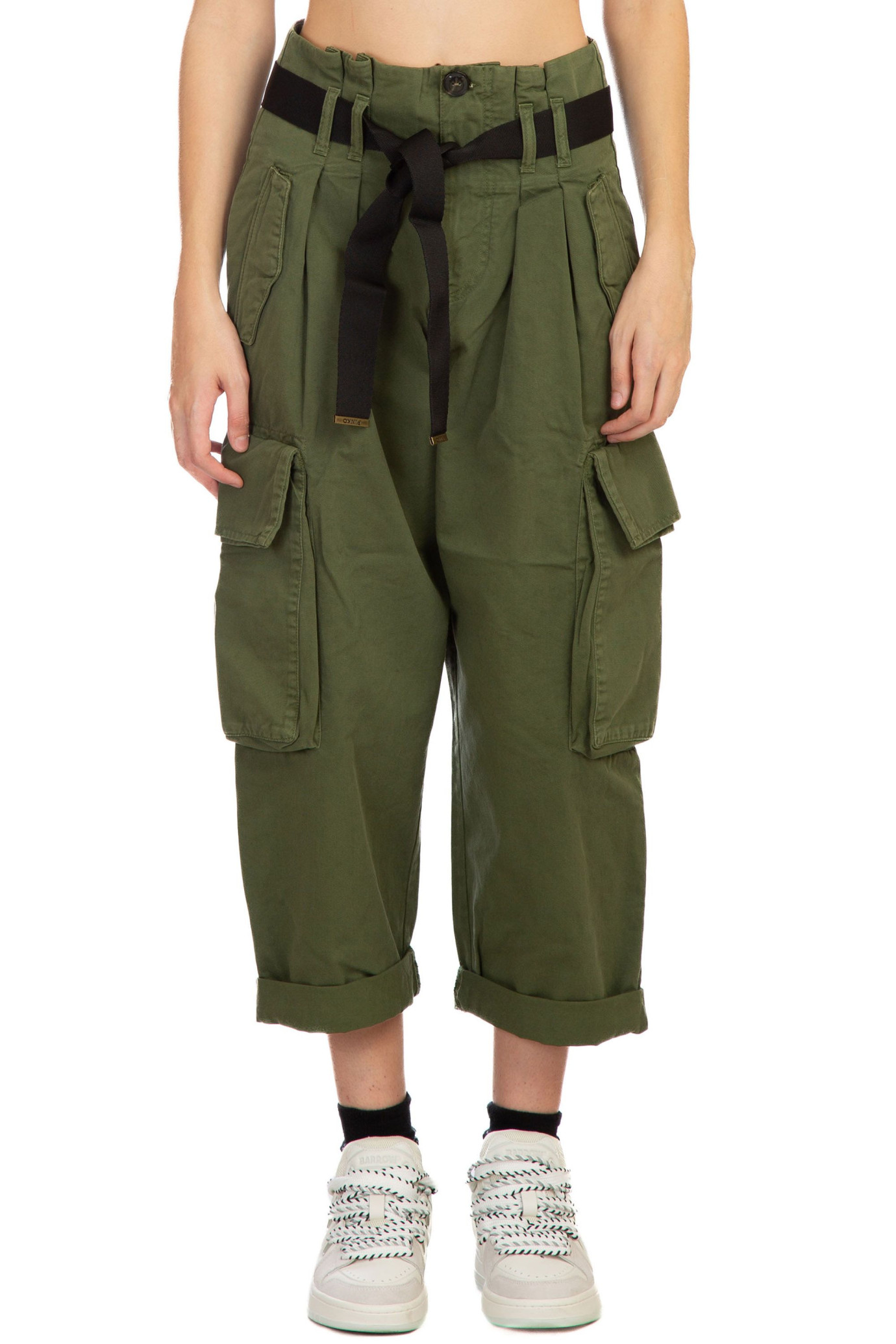 Ronfare Belt Cargo Pants VERDE