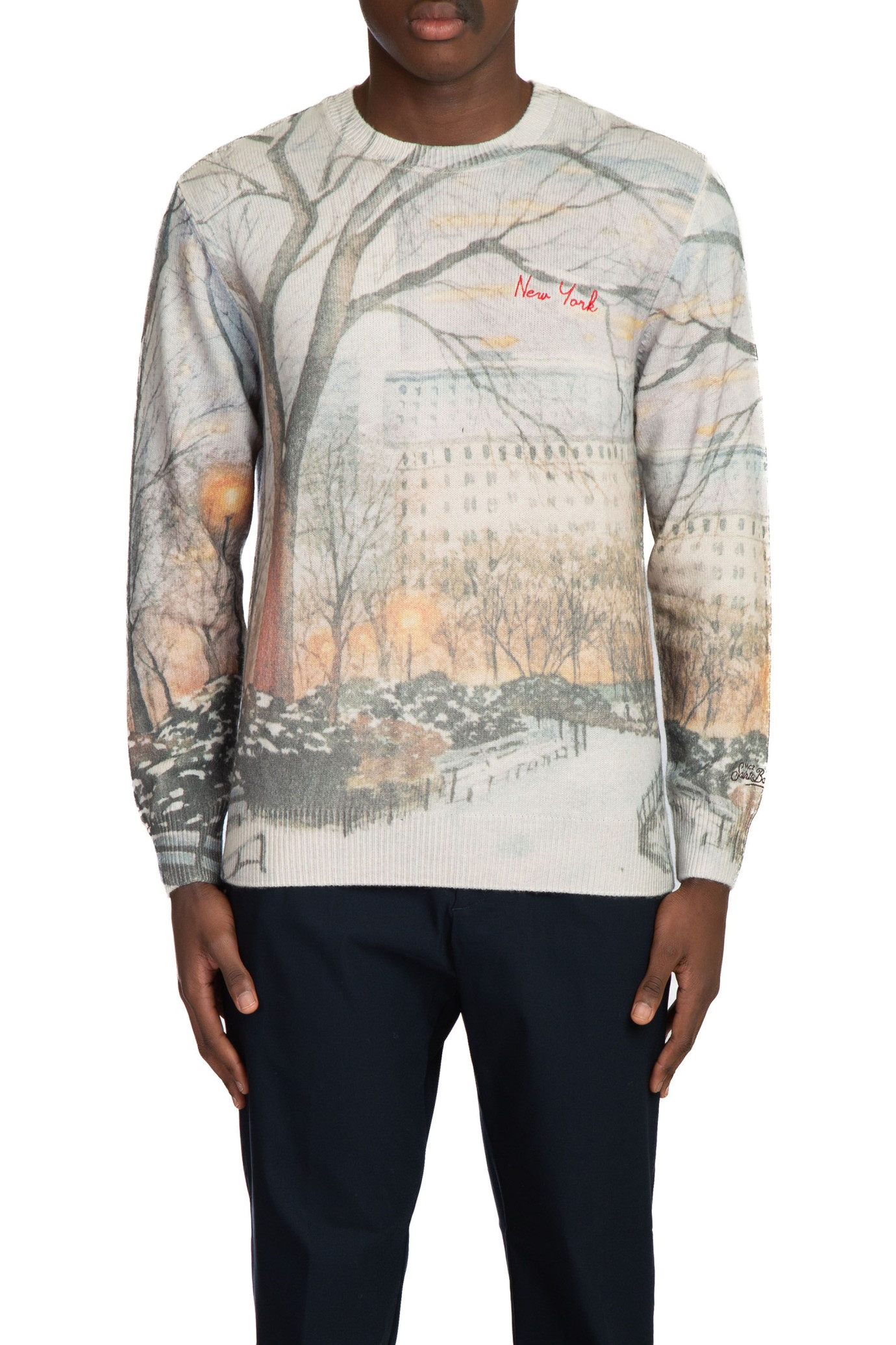 Heron Central Park Sweater BIANCO