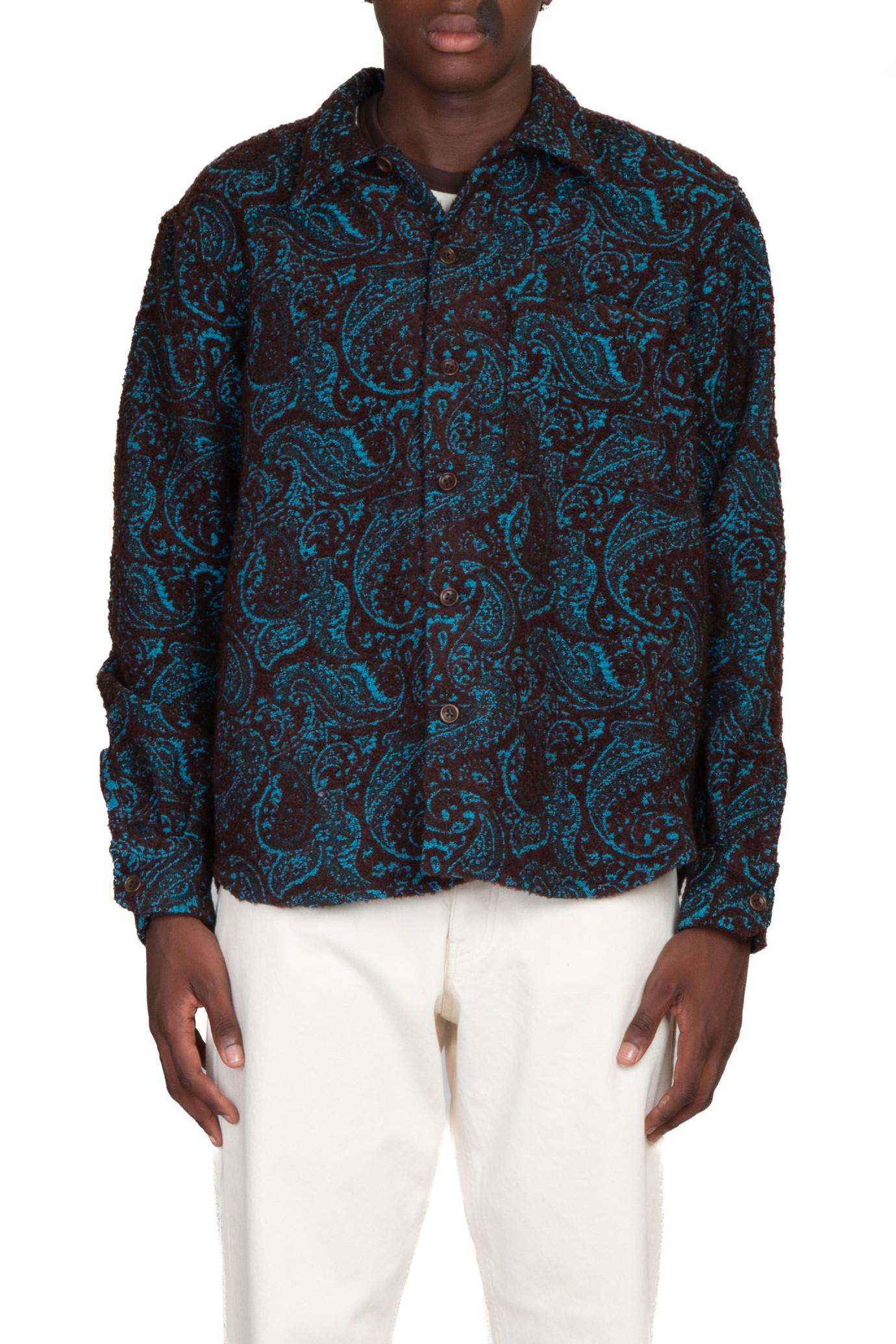 Ralf Printed Shirt Blu